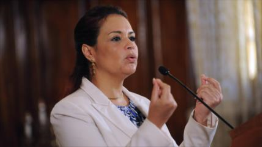Roxana Baldetti, exvicepresidenta de Guatemala