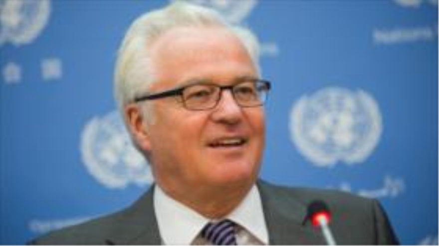 El representante permanente de Rusia en el Consejo de Seguridad de las Naciones Unidas (CSNU), Vitali Churkin