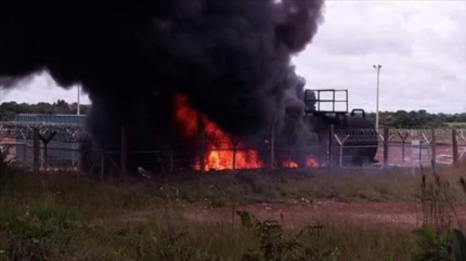 Complejo petrolero colombiano objeto de actos violentos