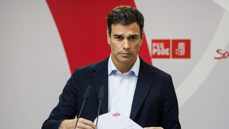 El secretario general del PSOE, Pedro Sánchez.