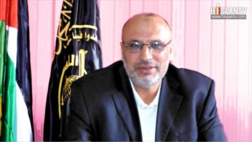 El portavoz de Yihad Islámica Palestina, Yusef al-Hasayana