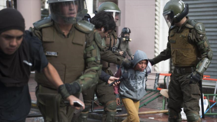 28 detenidos tras rendición de cuenta pública de Bachelet