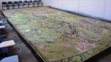 Israel enseña a soldados geopolítica de Gaza en maqueta para nueva guerra 