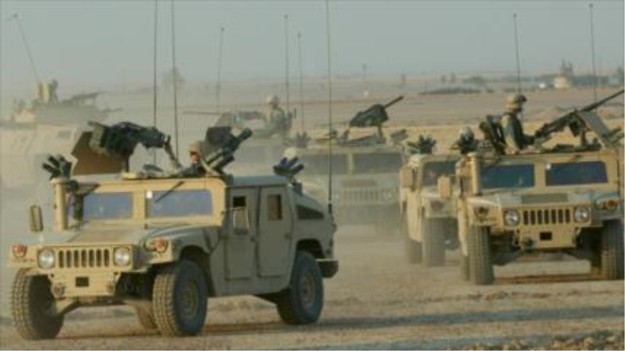 Feurzas terrestres estadounidenses en Irak en 2008