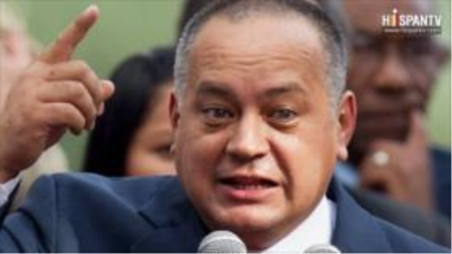 El presidente de la Asamblea Nacional (AN) de Venezuela, Diosdado Cabello.