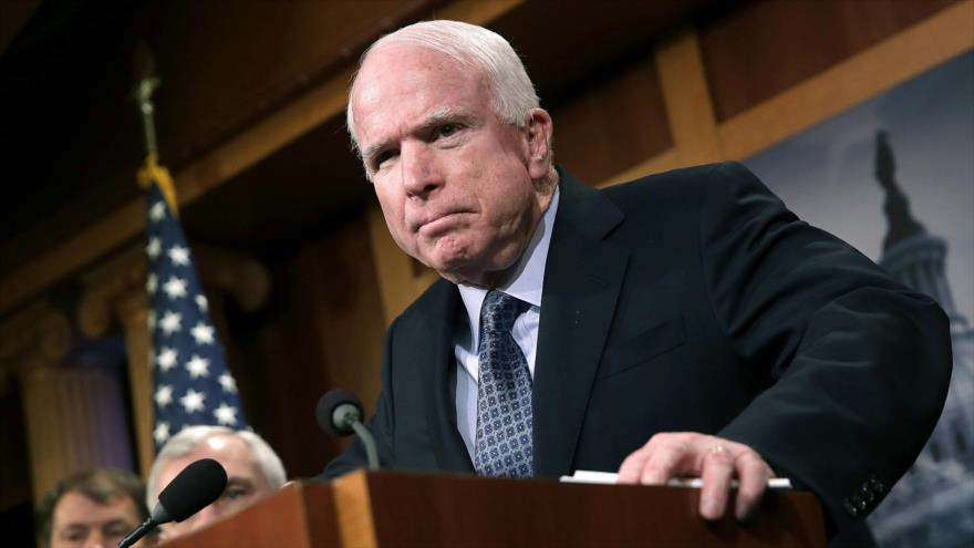 El senador estadounidense John McCain.