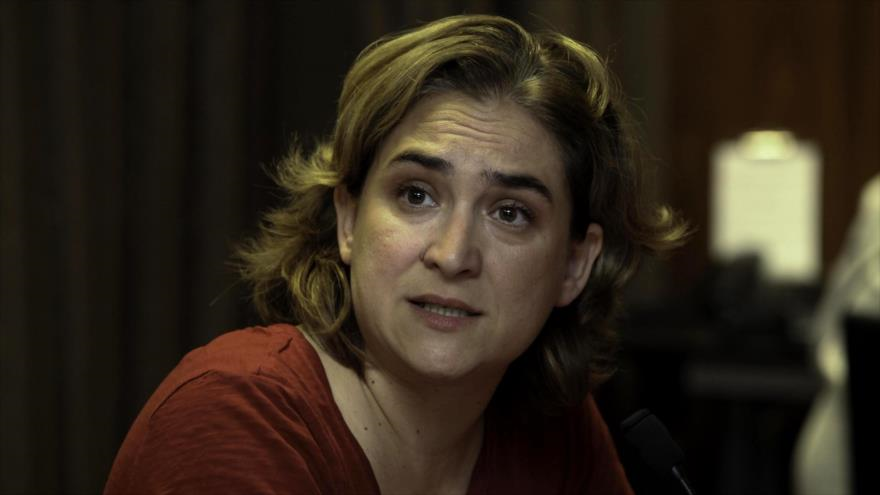 Ada Colau, candidata de Barcelona en Común