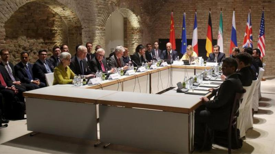 Representantes de Irán y el Grupo 5+1 se reúnen en Viena, capital de Austria. 24 de abril de 2015
