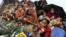 Bangladés planea enviar a miles de rohingyas a una isla