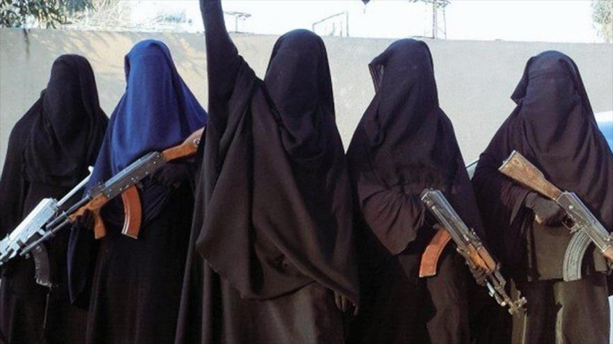 Las integrantes de Daesh.