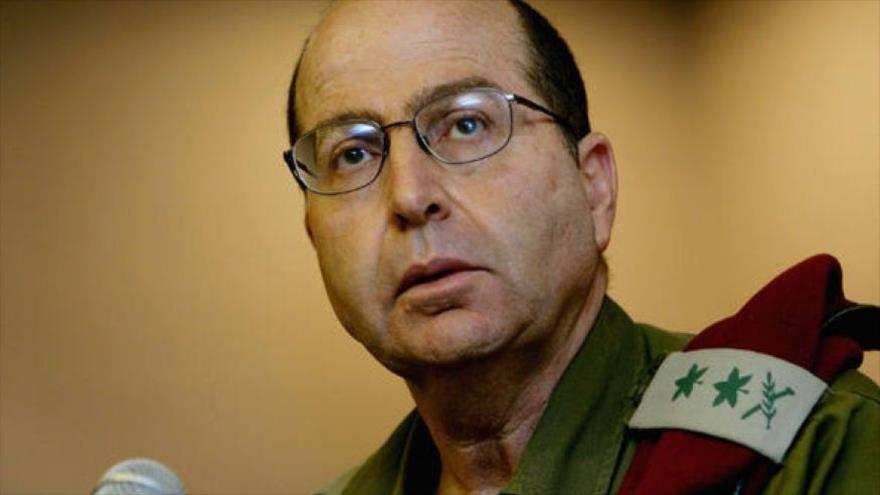 Moshe Yaalon, ministro de asuntos militares del régimen israelí.