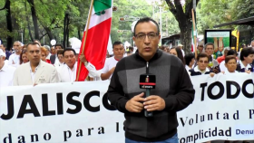 Mexicanos realizan marcha silenciosa por la paz y justicia 