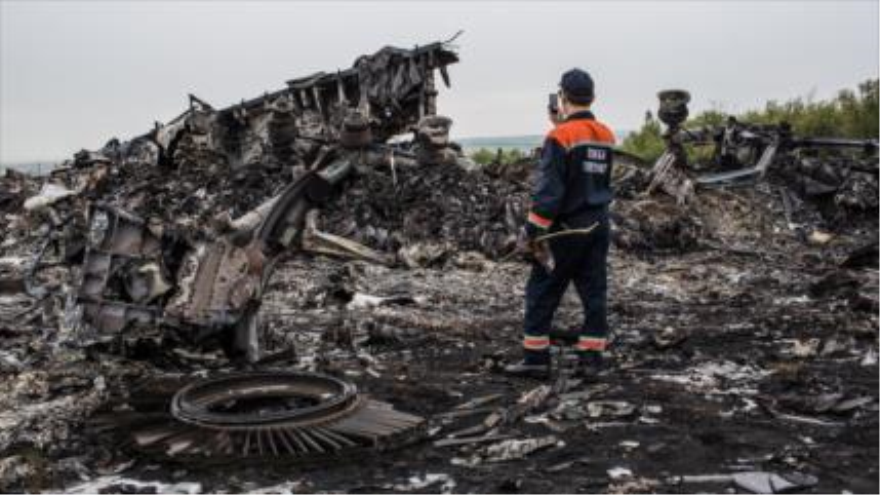 El vuelo MH17 de Malaysia Airlines, siniestrado en Ucrania