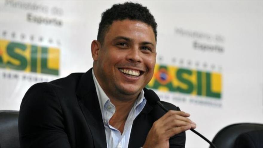 El exfutbolista Ronaldo Nazario