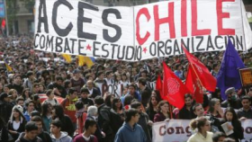 Profesores chilenos protestan contra nuevo estatuto docente de Gobierno