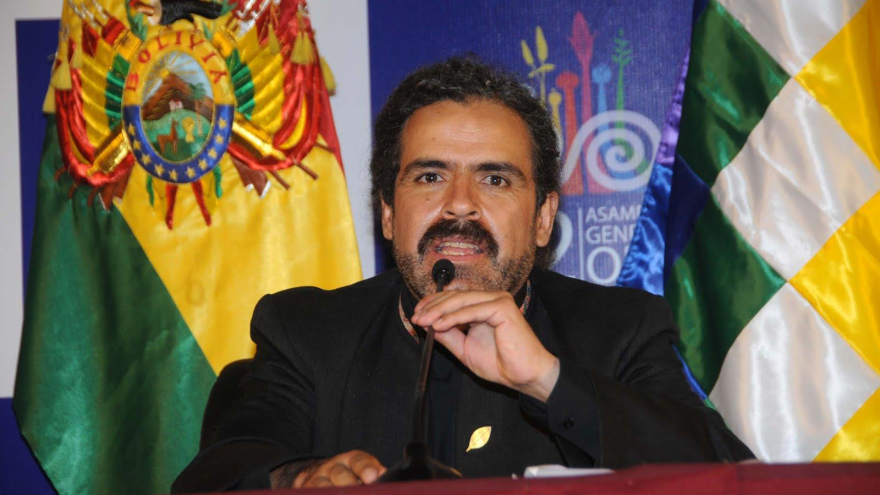 El vicecanciller de Bolivia, Juan Carlos Alurralde.