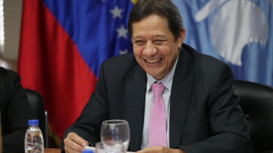Asdrúbal Chávez, ministro de Petróleo venezolano.