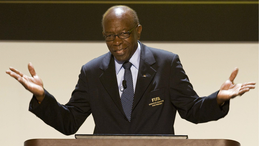 El exvicepresidente de la Federación Internacional de Fútbol Asociación (FIFA), Jack Warner 