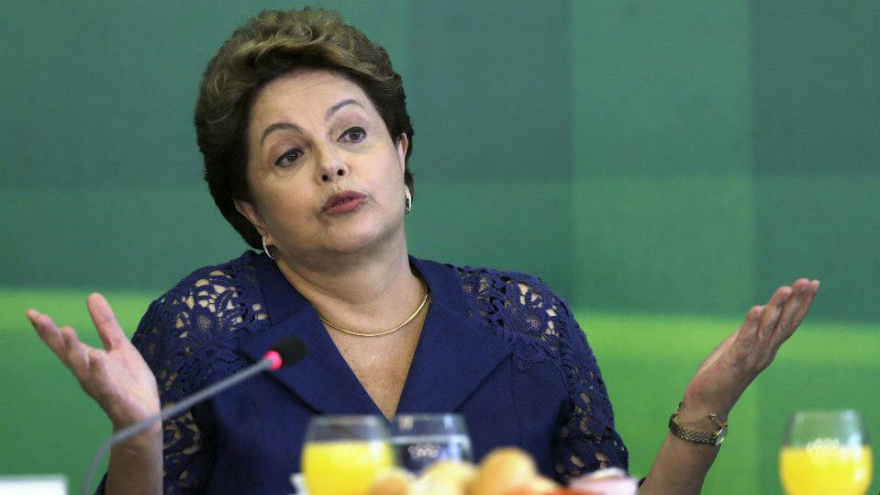 La presidenta de Brasil, Dilma Rousseff.