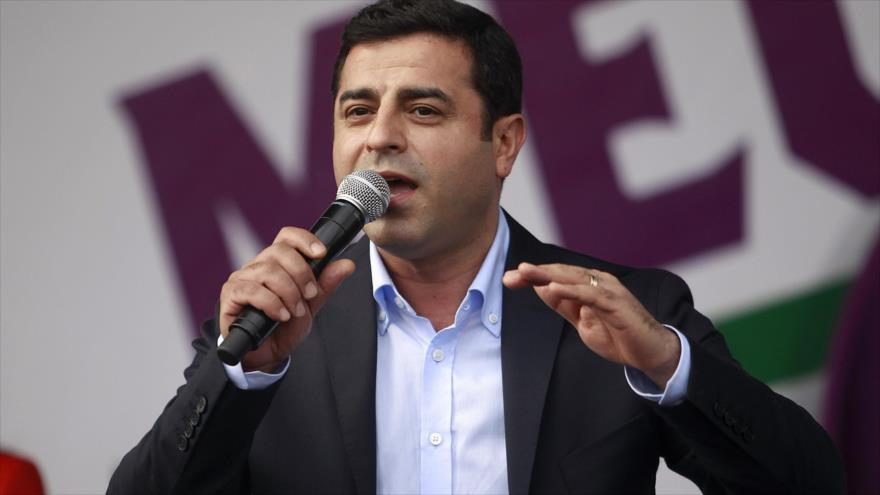 Selahattin Demirtas, jefe del Partido Democrático del Pueblo (PDP) de Turquía