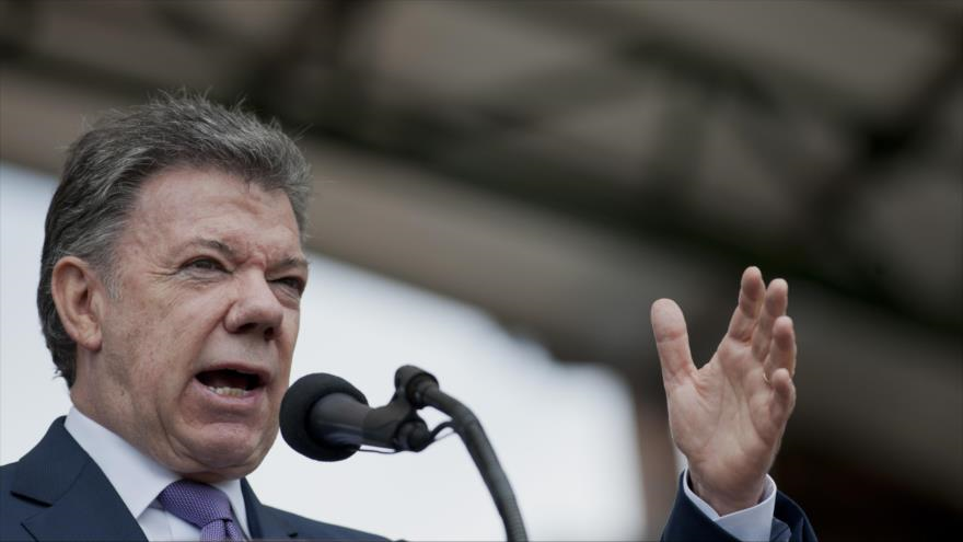 El presidente de Colombia, Juan Manuel Santos.
