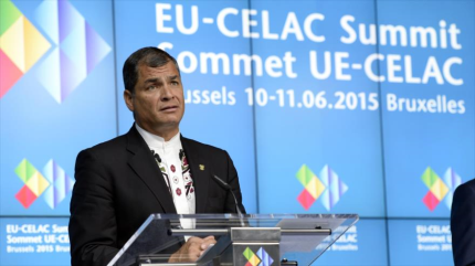 Correa: la Cumbre de UE-Celac es “gran ejemplo de unión”
