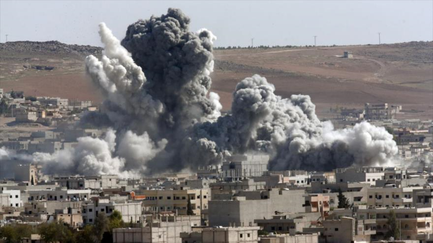 Bombardeos efectuados por la denominada coalición, liderada por EEUU, contra EIIL, apuntan zonas civiles en Siria. 