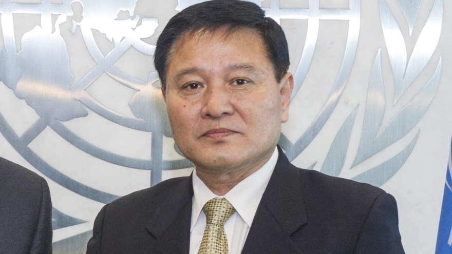 Cha Song Nam, embajador norcoreano ante la Organización de las Naciones Unidas (ONU). 