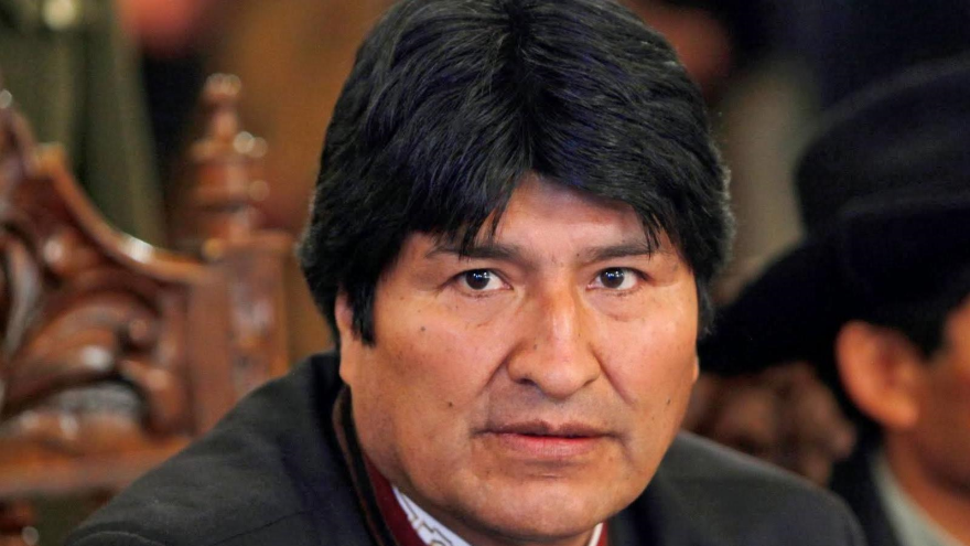 El presidente de Bolivia, Evo Morales.