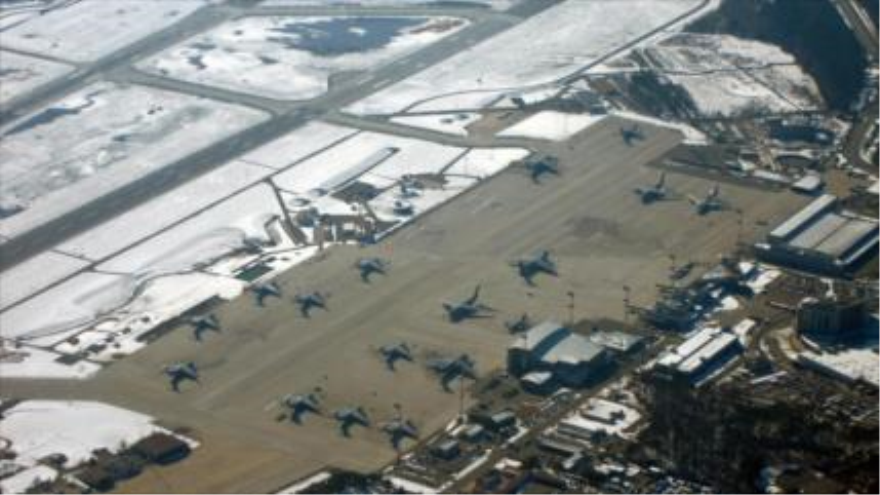 Base aérea militar estadounidense de Ramstein, en el suroeste de Alemania.