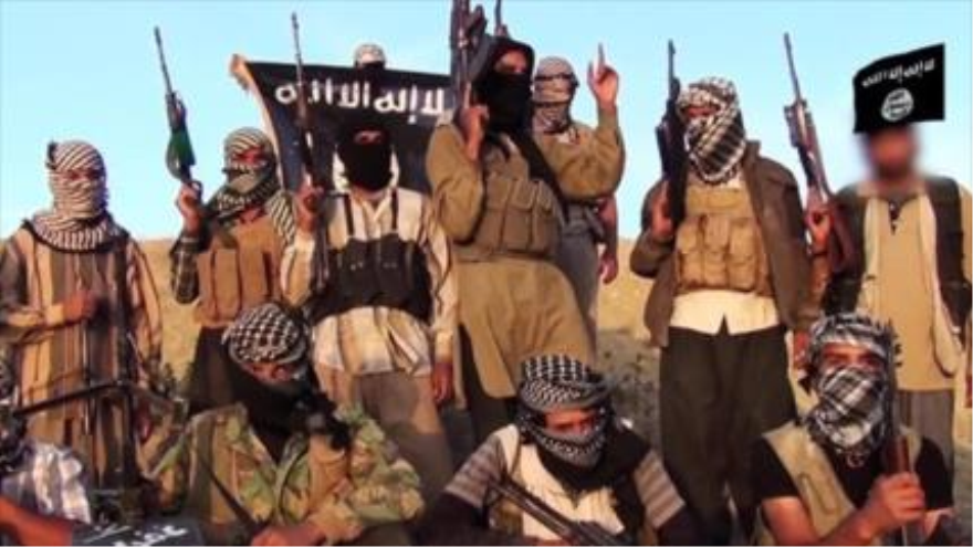 Miembros del grupo terrorista takfirí EIIL 