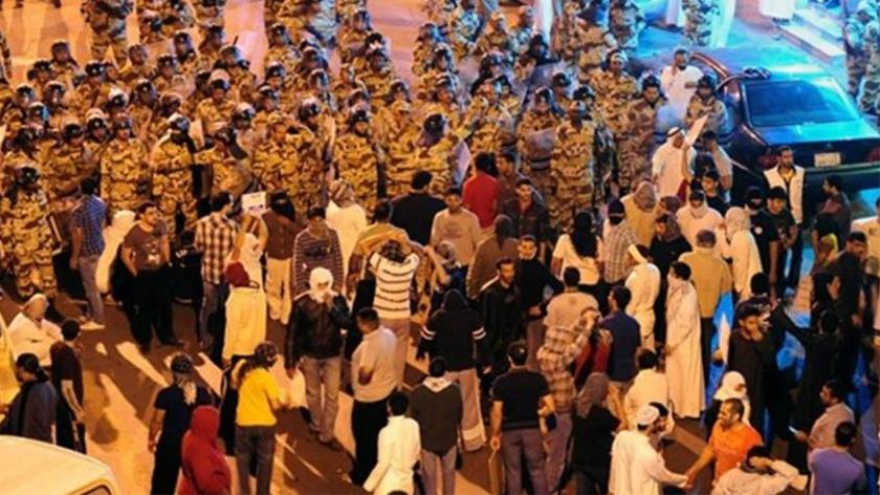 Protestas en Arabia Saudí contra el régimen de Al Saud
