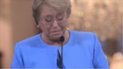 Aprobación de Bachelet cae al 24 %, la más baja de su mandato
