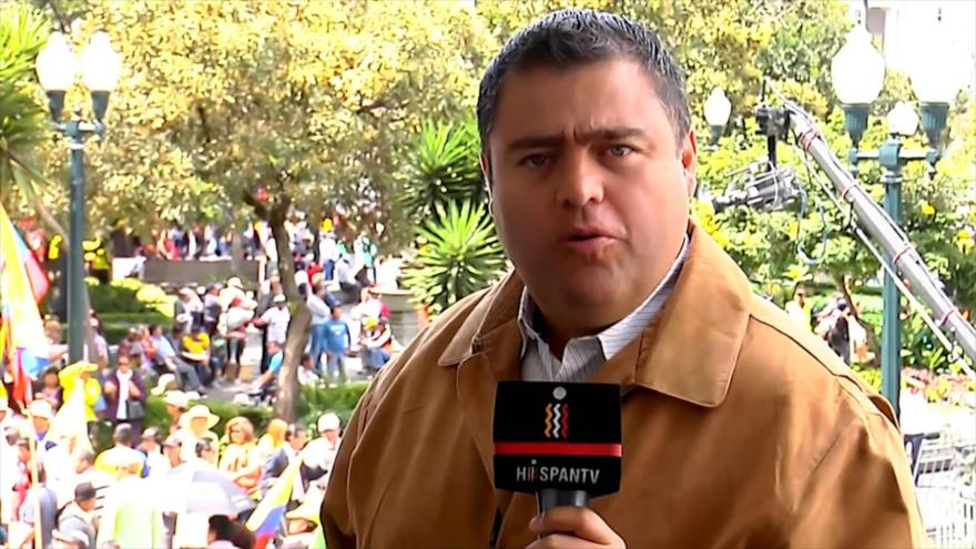 Partidarios de Correa respaldan la Revolución Ciudadana