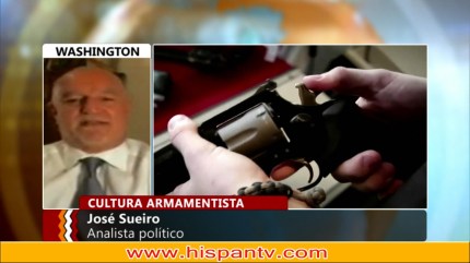 ‘Lobby de armas controla poderes legislativo y judicial en EEUU’