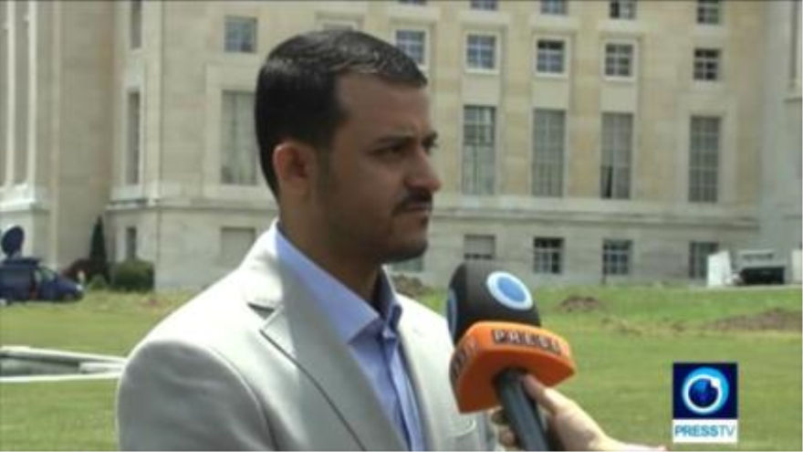 Entrevista concedida por Hamza al-Houthi, el 18 de junio de 2015, a PressTV en Ginebra.