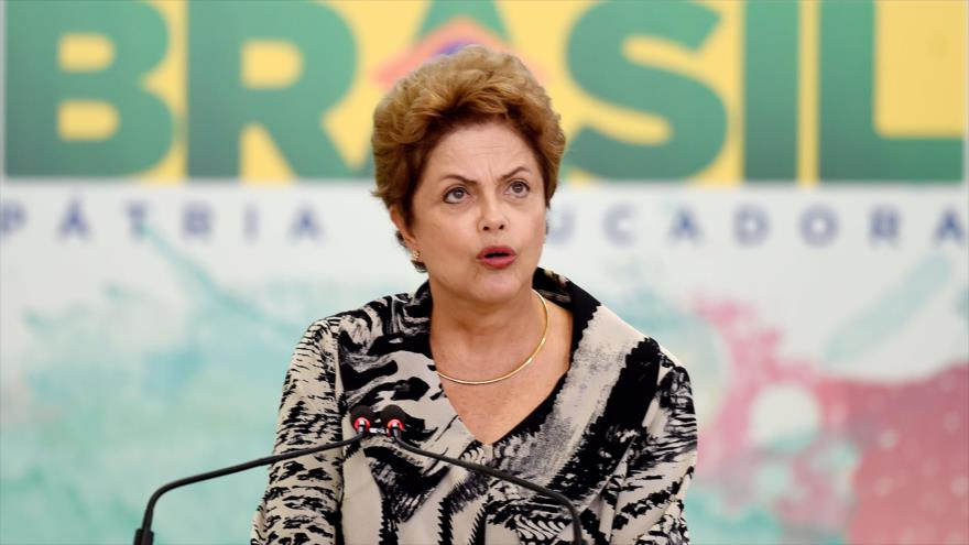 Presidenta de Brasil, Dilma Rousseff.