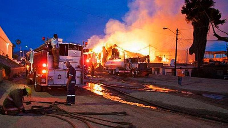 Incendio en asilo de ancianos en zona rural de Mexicali, en noroeste de México.

