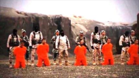 Video: EIIL ejecuta a 12 terroristas de un grupo rival en Siria