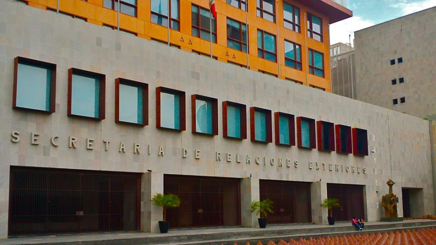 Secretaría de Relaciones Exteriores de México.