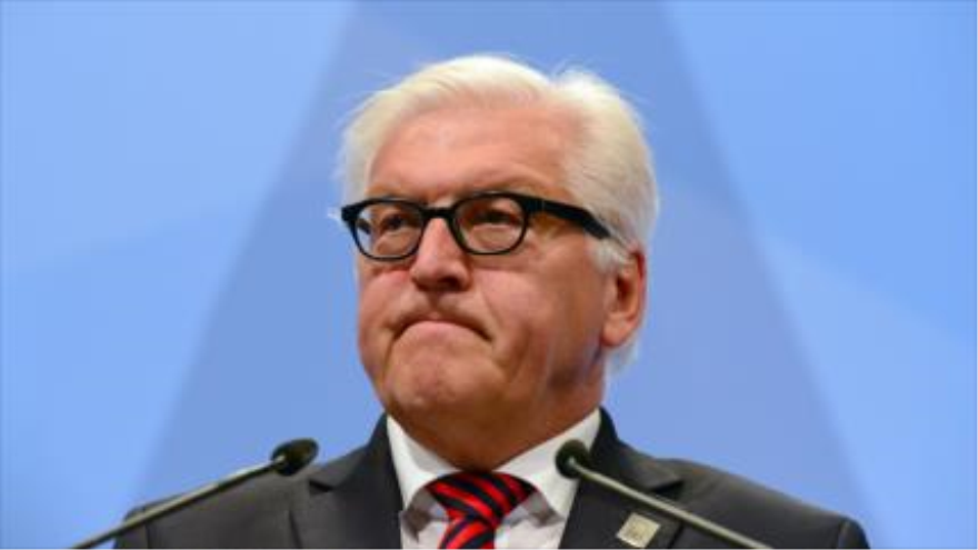 Frank-Walter Steinmeier, ministro de Asuntos Exteriores alemán.