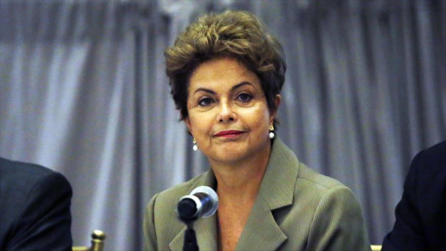La presidenta de Brasil, Dilma Rousseff. 28 de junio de 2015