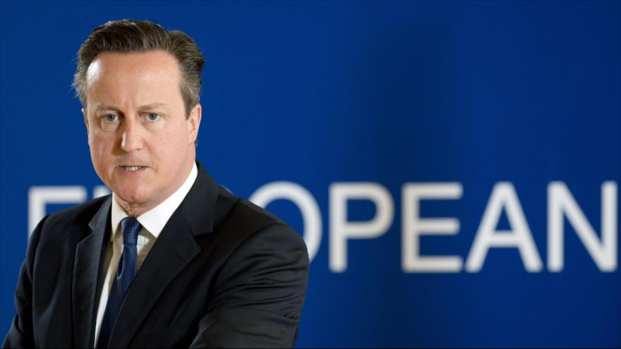 El primer ministro del Reino Unido, David Cameron 