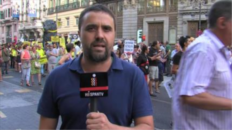 Españoles salen a las calles para protestar contra ‘ley mordaza’