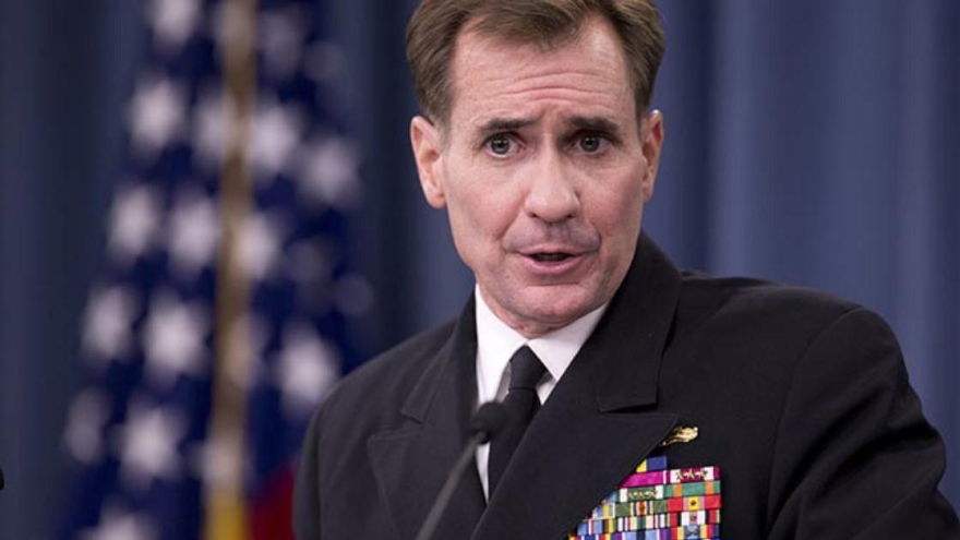 John Kirby, portavoz del Departamento de Estado estadounidense.