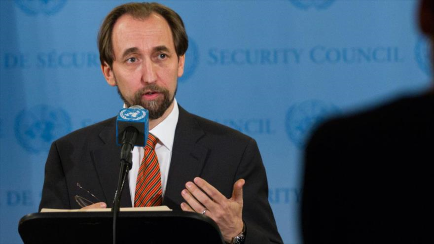 El Alto Comisionado de las Naciones Unidas para los Derechos Humanos, Zeid Raad al-Husein 