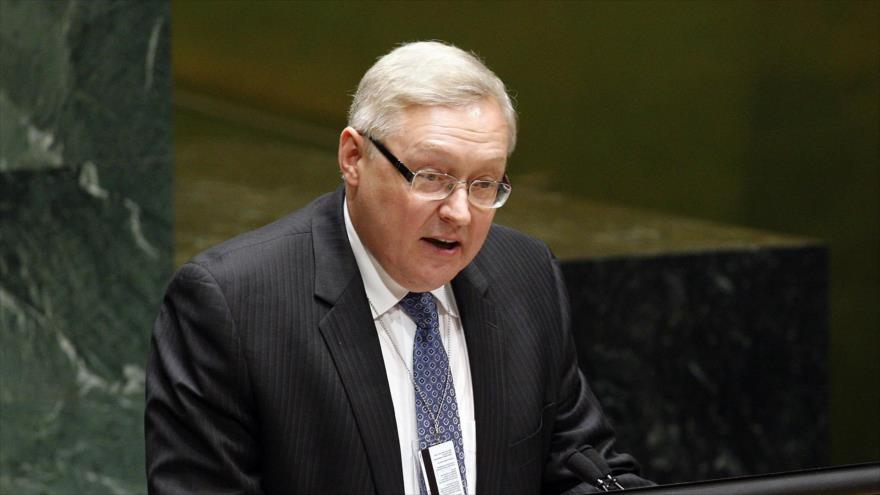 El vicecanciller ruso, Serguei Riabkov