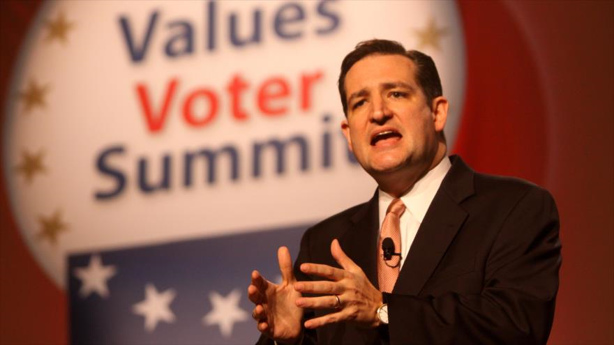 El senador republicano, Ted Cruz.