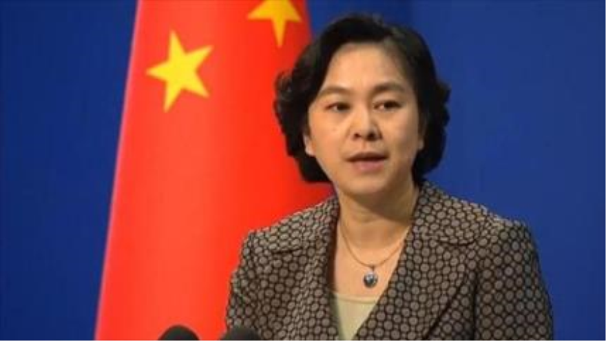 Hua Chunying, portavoz del Ministerio de Exteriores de China.