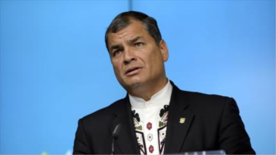 El presidente de Ecuador, Rafael Correa 